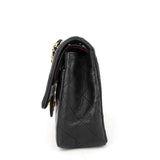 Chanel Double Flap Quilted Lambskin Leather Bag