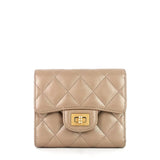 Chanel Reissue Compact Metallic Calfskin Wallet