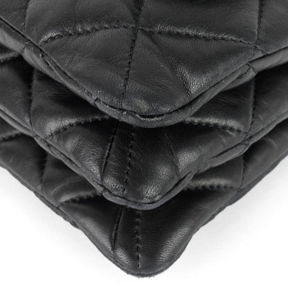Chanel Accordion Lambskin Flap Bag