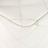 Chanel Double Flap Quilted Caviar Leather Bag