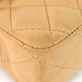 Chanel East West Quilted Lambskin Flap Bag