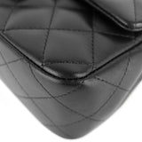 Chanel Classic Mini Lambskin Leather Single Flap Bag
