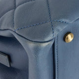 Chanel CC Crown Medium Calfskin Tote Bag