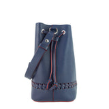 Louis Vuitton LockMe Calfskin Leather Braided Bucket Bag