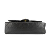 Chanel Double Flap Quilted Lambskin Leather Bag