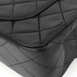Chanel Double Flap Quilted Lambskin Leather Bag