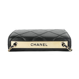 Chanel Trendy Large Lambskin Leather Wallet on Chain Bag