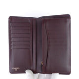 Chanel L-Yen Caviar Leather Wallet