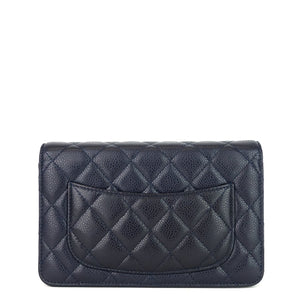 Chanel Wallet on Chain Caviar Leather Bag