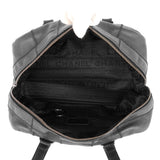 Chanel Choco Bar Quilted Caviar Shoulder Bag