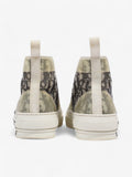 Christian Dior B23 High-tops White  / Grey Oblique Mesh EU 37.5 UK 4.5