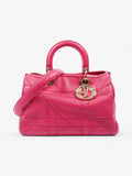 Christian Dior Granville Polochon Bag Pink Leather
