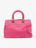 Christian Dior Granville Polochon Bag Pink Leather