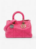 Christian Dior Granville Polochon Bag Pink Leather