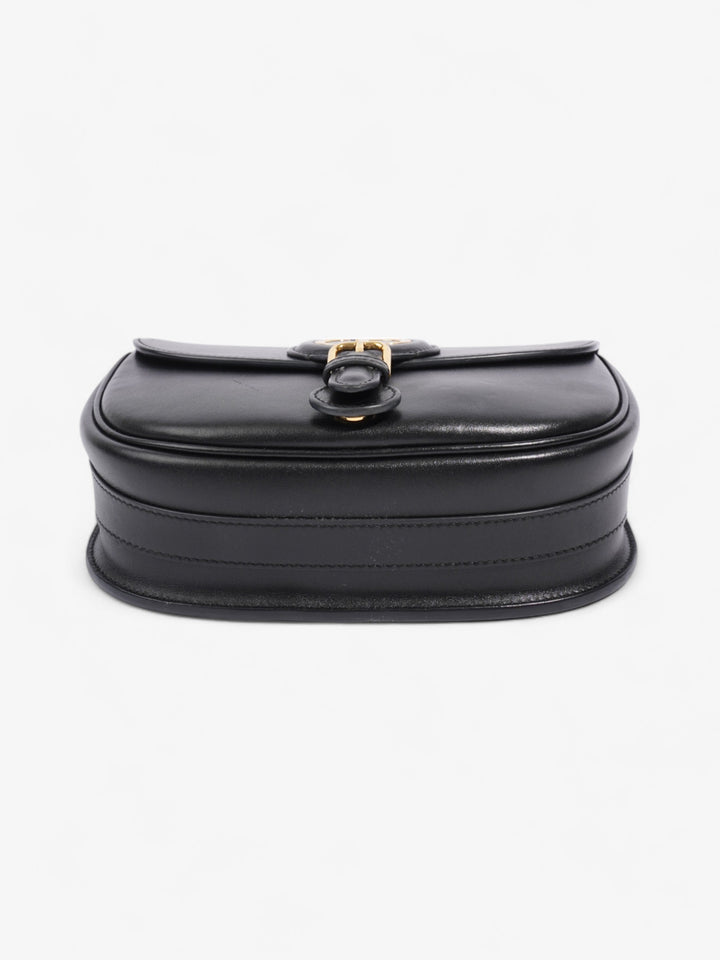 Christian Dior Bobby Flap Black Calfskin Leather Medium