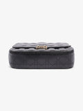 Christian Dior Miss Dior Flap Bag Black Lambskin Leather