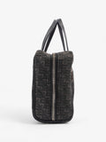 Christian Dior Trotter Handbag Black Dior Oblique Canvas