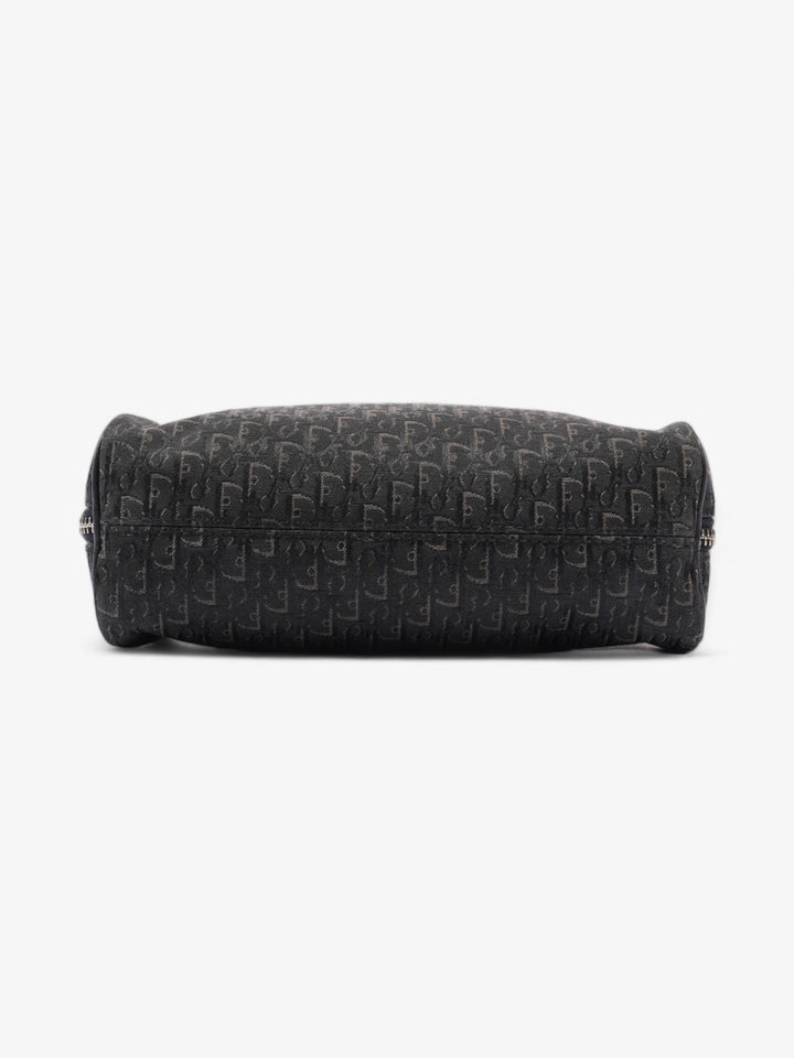 Christian Dior Trotter Handbag Black Dior Oblique Canvas