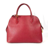 Hermes Handbag Courchevel Red bag Shoulder Bag Bored 30