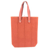 Hermes Handbag Wool, Leather Orange Amedaba PM