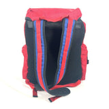 Gucci Backpack 429037 Nylon canvas Red Taiga head Techno logo Sherry line Web line