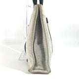 Hermes Handbag cotton black Sac Arne MM