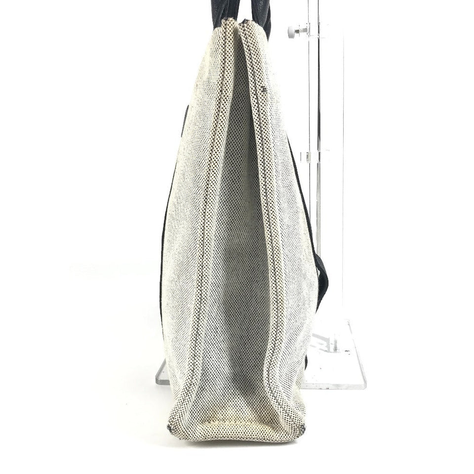 Hermes Handbag cotton black Sac Arne MM