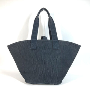 Hermes Shoulder Bag cotton black With porch Panier de Plage PM Panier de Plage PM
