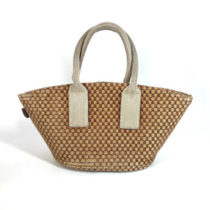 Hermes Handbag linen beige Panier Bus PM Panier Bus PM