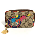 Gucci Coin case 473911 GG Supreme Canvas beige GG Supreme Courier Patch