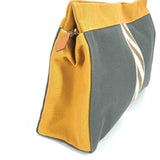 Hermes Clutch bag cotton gray H logo Jimet GM Jimet GM