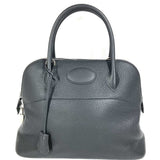 Hermes Handbag Taurillon Clemence Leather black Bolide 31 Bolide 31