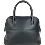 Hermes Handbag Taurillon Clemence Leather black Bolide 31 Bolide 31