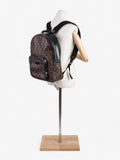 Louis Vuitton Josh Backpack Monogram / Black Coated Canvas