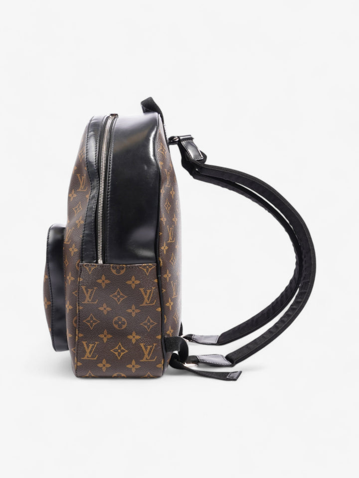 Louis Vuitton Josh Backpack Monogram / Black Coated Canvas