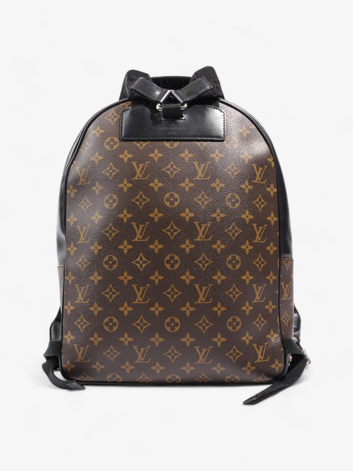 Louis Vuitton Josh Backpack Monogram / Black Coated Canvas