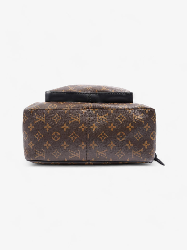 Louis Vuitton Josh Backpack Monogram / Black Coated Canvas