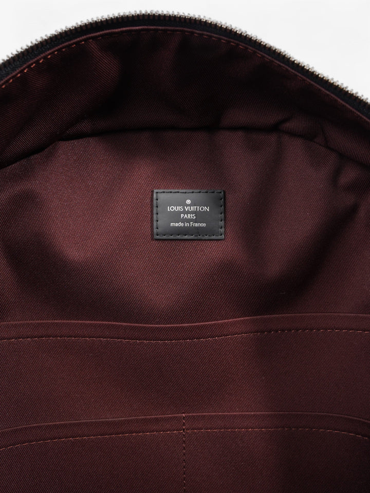 Louis Vuitton Josh Backpack Monogram / Black Coated Canvas