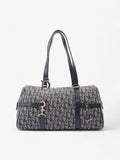 Christian Dior Small Duffle Dior Blue Oblique Canvas