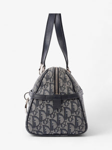 Christian Dior Small Duffle Dior Blue Oblique Canvas