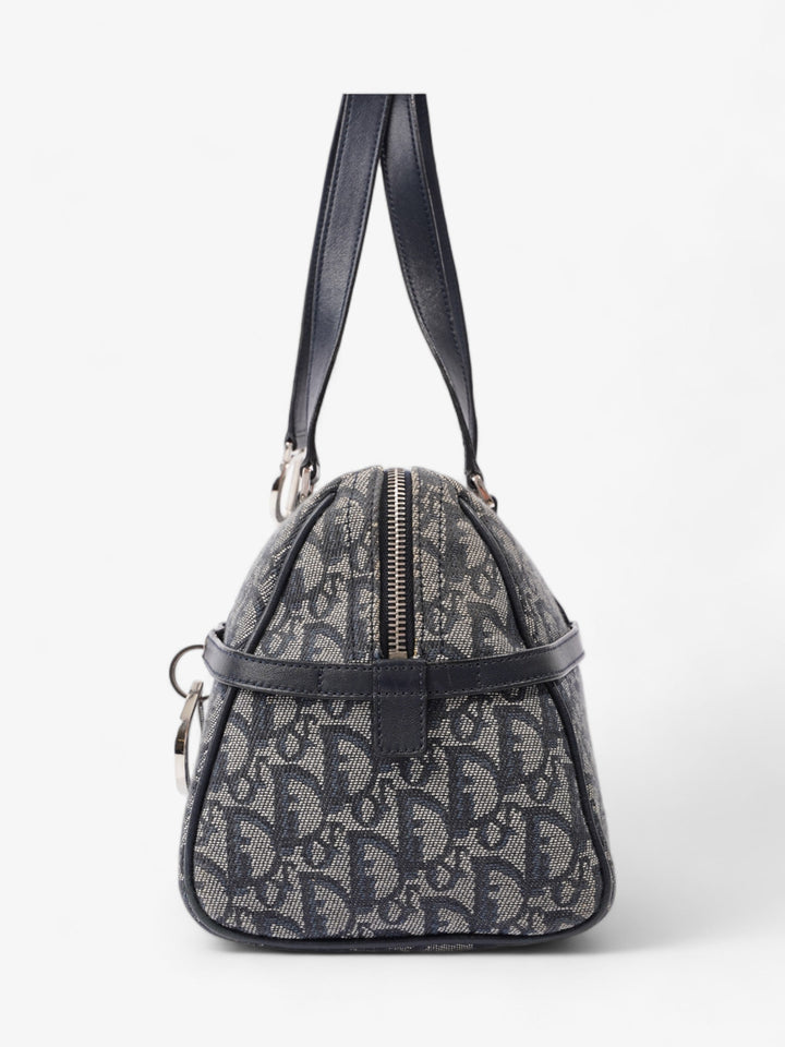 Christian Dior Small Duffle Dior Blue Oblique Canvas
