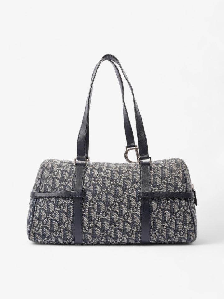 Christian Dior Small Duffle Dior Blue Oblique Canvas