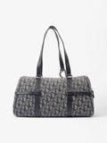 Christian Dior Small Duffle Dior Blue Oblique Canvas