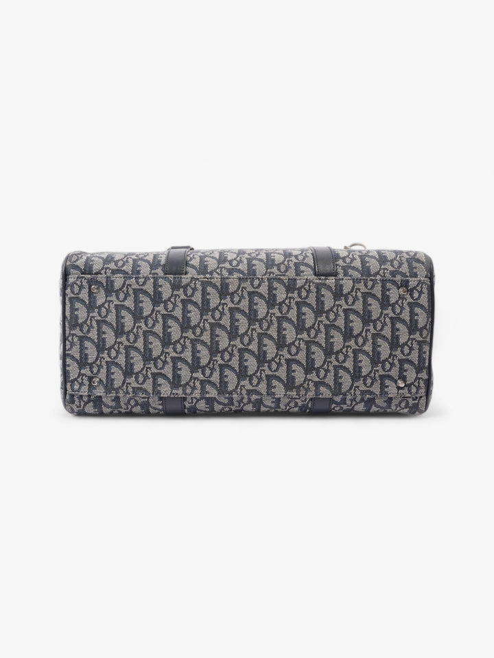 Christian Dior Small Duffle Dior Blue Oblique Canvas