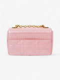 Christian Dior Caro Pink Lambskin Leather Small