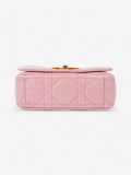 Christian Dior Caro Pink Lambskin Leather Small