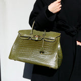 Hermes * 2008 BIRKIN 35 Porosus Crocodile Canopee