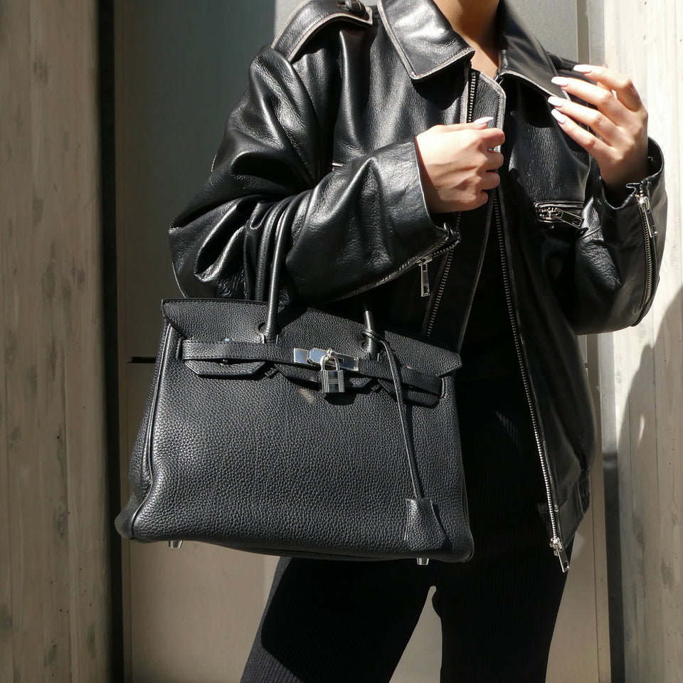 Hermes 2011 BIRKIN 30 Black Togo