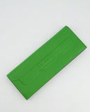 Hermes Birkin Cut Shadow Bag In Vert Yucca Swift Leather