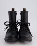 Louis Vuitton Black Archlight Rubber Boots Size EU 37
